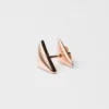 Eternal Gold Nano Triangle Mono Earring in Rose Gold