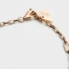 Eternal Gold Necklace in Rose Gold with Mini Triangle Pendant