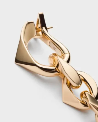 Eternal Gold Pendant Earrings – Yellow Gold