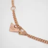 Eternal Gold Pendant Necklace in Rose Gold with Diamonds