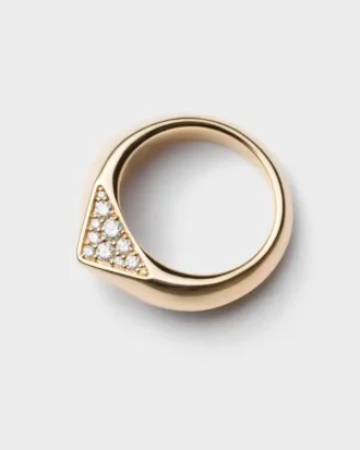 Eternal Gold Ring in Yellow Gold and Diamonds