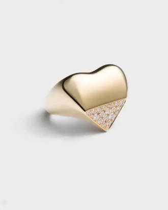 Eternal Gold Ring – Yellow Gold and Diamonds