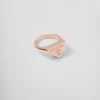 Eternal Gold Signet Ring in Rose Gold