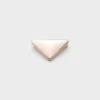 Eternal Gold Small Triangle Brooch in Rose Gold