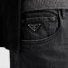 Five-Pocket Denim Jeans