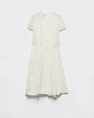 Floral Jacquard Dress