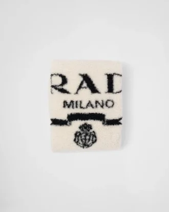 Fur-Effect Cashmere and Wool Throw