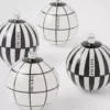 Glass Christmas Ornament Set