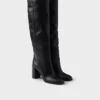 Heeled Leather Boots