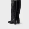 Heeled Leather Boots