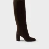 Heeled Suede Boots