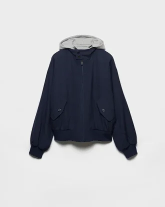 Hooded Wool Jacket