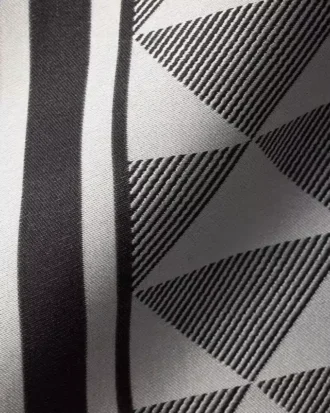 Jacquard Silk Scarf 55