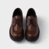 Laced Leather Loafers