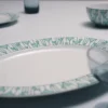 Large Porcelain Serving Plate – Vienna Green