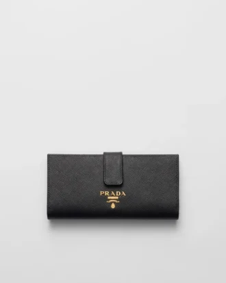 Large Saffiano Leather Wallet