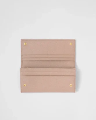 Large Saffiano Leather Wallet