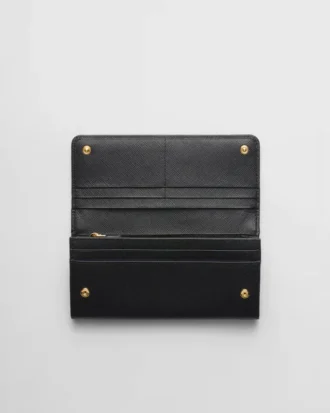 Large Saffiano Leather Wallet