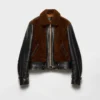 Leather and Shearling Jacket