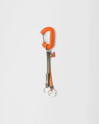 Leather Keychain Charm