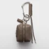 Leather Keychain Charm