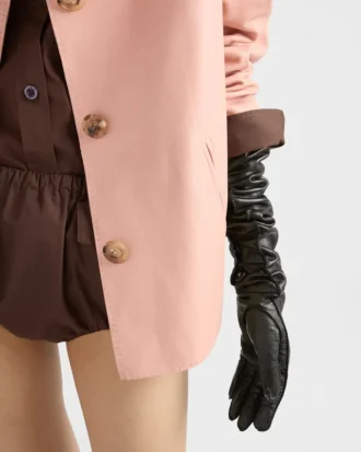 Leather Long Gloves