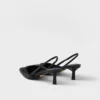 Leather Slingback Pumps