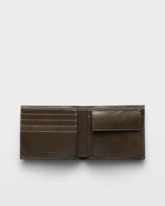 Leather Wallet with Coin Purse
