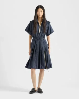 Light Re-Nylon Midi-Dress