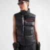 Light Technical Fabric Down Vest