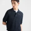 Linen and Cotton Polo Shirt