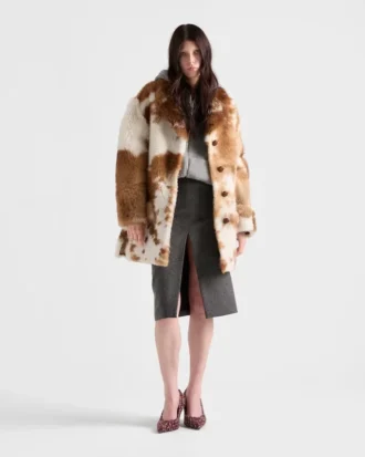 Loden Fabric Pencil Skirt