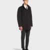 Long Cashmere Puffer Jacket