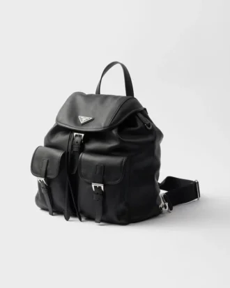 Medium Leather Backpack