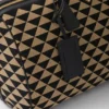 Medium Prada Symbole Embroidered Fabric Travel Bag