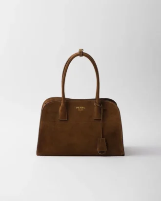 Medium Suede Tote Bag