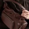 Medium Washed Leather Bag