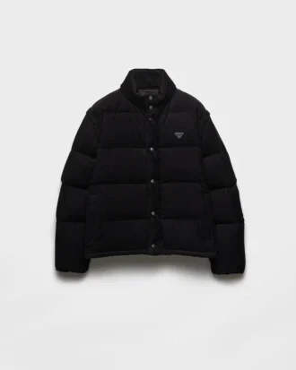 Medium-Weight Corduroy Down Jacket
