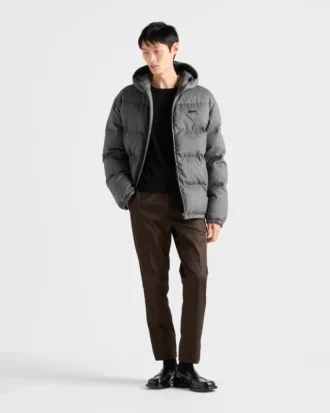 Medium-Weight Wool Down Jacket