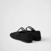 Mesh Fabric Ballerinas