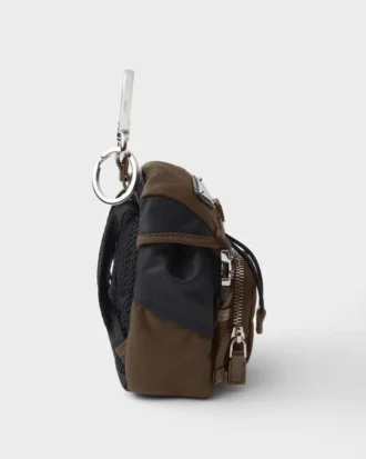 Mini Icon Re-Nylon Keyring Charm