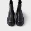 Monolith Stretch Nappa Leather Booties