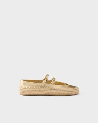 Mordora Nappa Leather Ballerinas