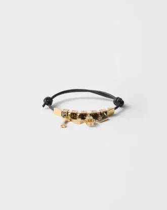 Nappa Leather and Metal Bracelet