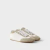 Nappa Leather and Suede Sneakers
