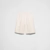 Nappa Leather Bermudas