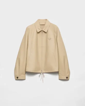 Nappa Leather Blouson Jacket