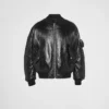 Nappa Leather Bomber Jacket