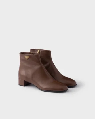 Nappa Leather Booties