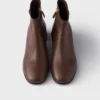 Nappa Leather Booties